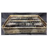 11- Aluminum Baking Sheets, 26ï¿½ x 18ï¿½, Used