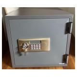 Fire safe, electronic and key operated, 17ï¿½ x 17ï¿½