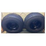 2 new Deli yard tractor tires, 18 x 8.5 x 8
