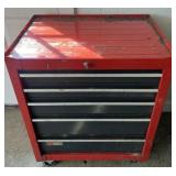 5-drawer Craftsman locking tool chest & tools,