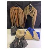 Miller welding mask, garments & tool belts