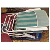 3 outdoor folding chairs