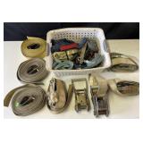 Group of ratchet & tow straps