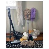 TriStar vacuum with accessories dusters, fan and