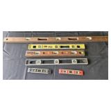 Levels: 4ft, 24 in and 9 in