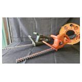 2 Black and Decker electric trimmers and