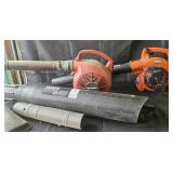 Echo gas powered blower, Homelite gas powered