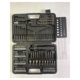 Black & Decker screwdriver & drill bit set