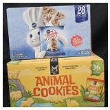 Pillsbury mini chocolate chip cookies 28