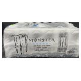 24-16 fl oz cans Monster zero ultra energy drinks