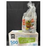 172ct. Bag of 12oz. Clear Plastic Cups