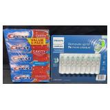 5-4.6oz Crest Kidï¿½s toothpaste & 8 Philips