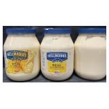 3-64 fl oz Hellmannï¿½s real mayonnaise