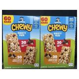 120-.84oz Quaker Chewy granola bars