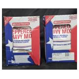 2- Peppered Gravy mix 3 bags per box