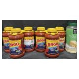 6-45oz Raguï¿½ traditional sauce & 24oz grated