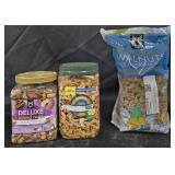 Deluxe Mixed nuts 34oz. Gourmet Hunter Mix 36oz.