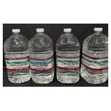 4- 1 Gallon Jugs of Crystal Geyser Alpine Spring