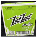 6- 32oz. Bottles of ZingZang Blazing Bloody Mary