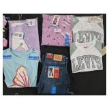 Girl's 10/12 Levi's j4ans, Levi's sweatshirts,