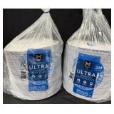 2- 204ct. Bags of 10ï¿½ Ultra Paper Plates