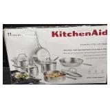 KitchenAid Stainless Steel 3-Ply Base 11-Piece