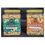 2- Whole Cashews 33oz each