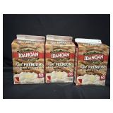 3- 3.25oz. Boxes of Idahoan Real Premium Mashed
