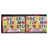 2 ABC & Dinosaur 2-pack puzzle sets