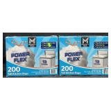 400-13 gal, tall kitchen bags