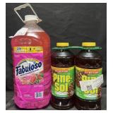 210 fl oz Fabuloso cleaner & 2-60 fl oz Pine-Sol