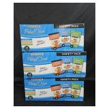3- Snack Factory pretzels 24 count variety pack