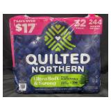 32 rolls Quilted Northern bathroom tissue
