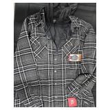 Men's size X-Large Eddie Bauer hooded shirt