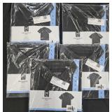 5- Men's size Large Polo shirts. New w/ tags
