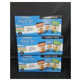 3- Snack Factory pretzels 24 count variety pack