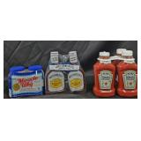 2- Miracle 30oz each. 2- Sweet Baby Ray's BBQ