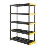 5-Tier Heavy-Duty Shelf, 48''W x 20''D x 72''H