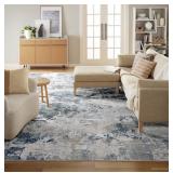 (MSRP: $190) Everwash Washable 9' x 12' Area Rug