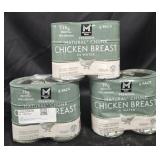 3- Chunk Chicken Breast 6 cans each package