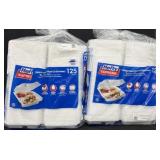 2- 125ct. Bags of Hefty Supreme 3-Compartment