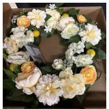26? Floral Wreath, Lemon