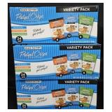 3- Snack Factory pretzels 24 count variety pack