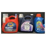 1 gal. Tide detergent, 111 fl oz Downey fabric