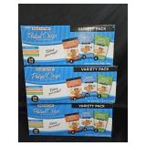 3- Snack Factory pretzels 24 count variety pack