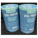 2- 24oz. Tubs of Vital Proteins Collagen Peptides