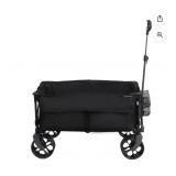 All-Terrain Folding Wagon, black