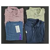 Men's size 2XL collar shirts.
