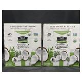 12 quarts So Delicious unsweetened organic