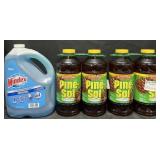 1 gal. Windex glass cleaner & 4-60 fl oz Pine-Sol